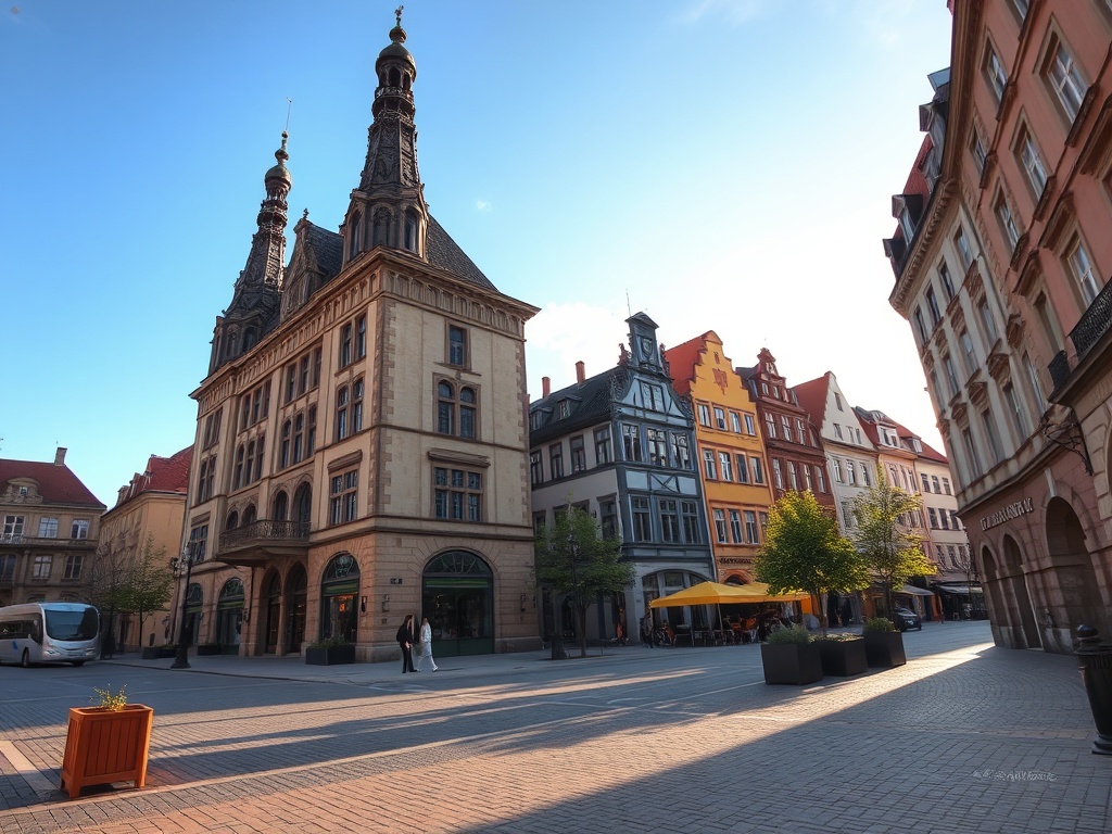 Pochmurne niebo nad Wrocławiem, symbolizujące szarą pogodę i potencjalne nastroje mieszkańców.