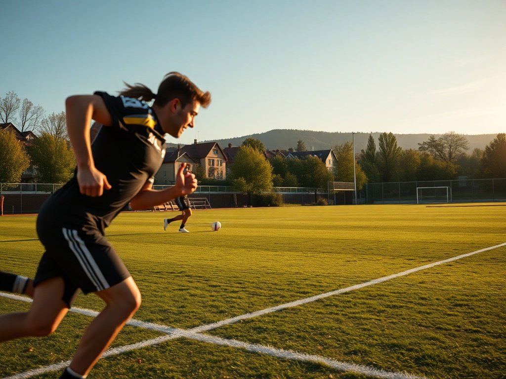 Ilustracja przedstawiająca biegnących ludzi i koszykarkę, symbolizująca wrocławskie wydarzenia sportowe