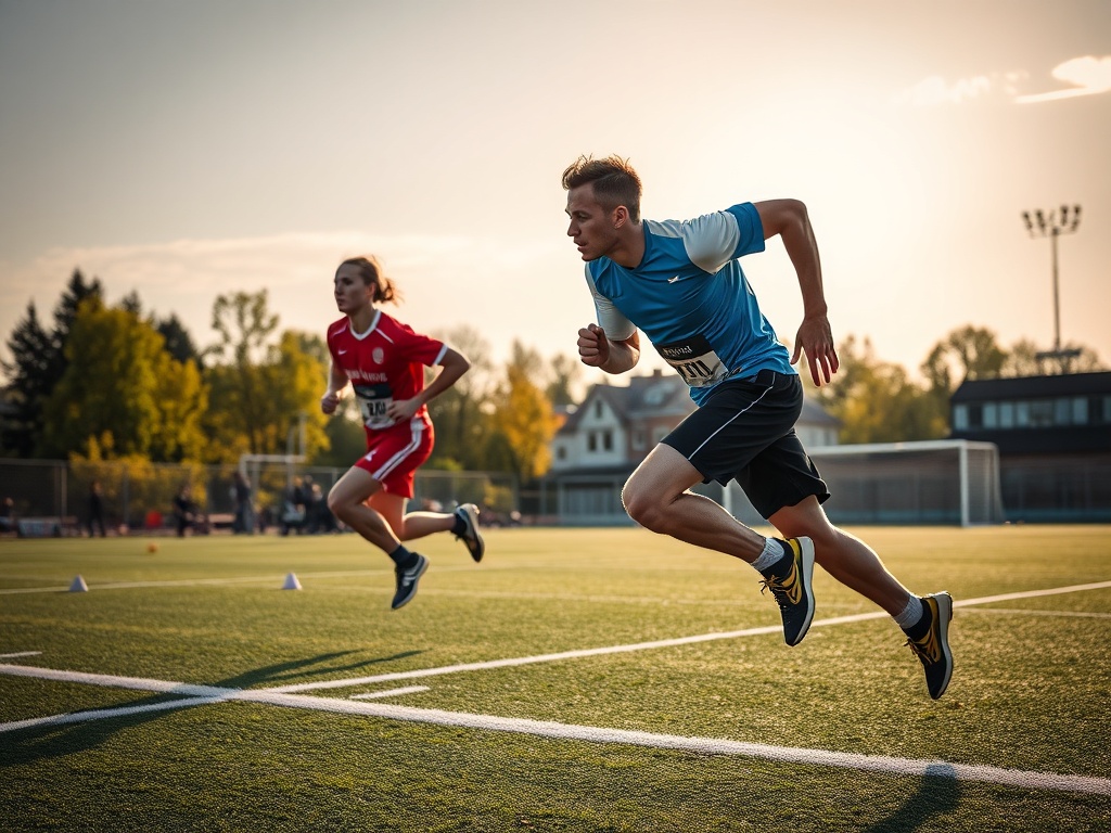 Uczestnicy biegnący nocą we Wrocławiu podczas Tarczyński Nocny Wrocław Półmaraton