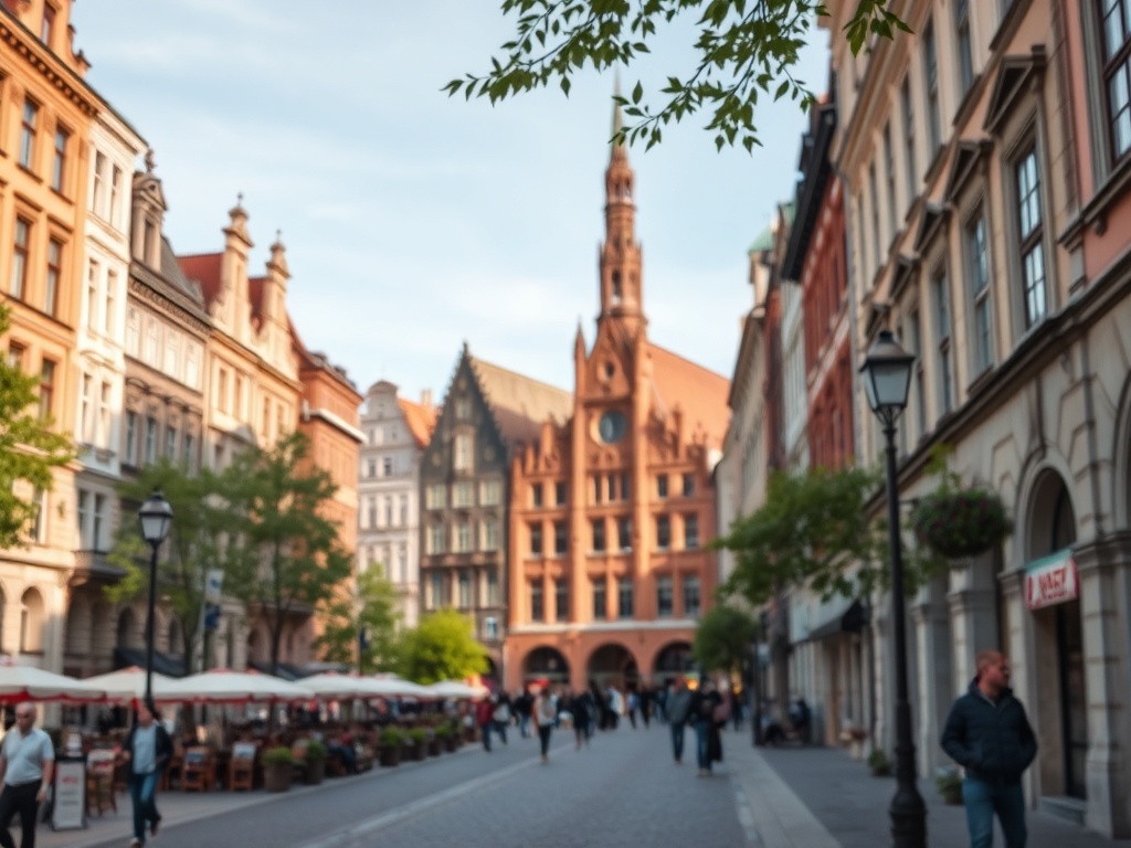 Wrocławskie lotnisko i Rynek podczas Gitarowego Rekordu Świata - wizytówki miasta