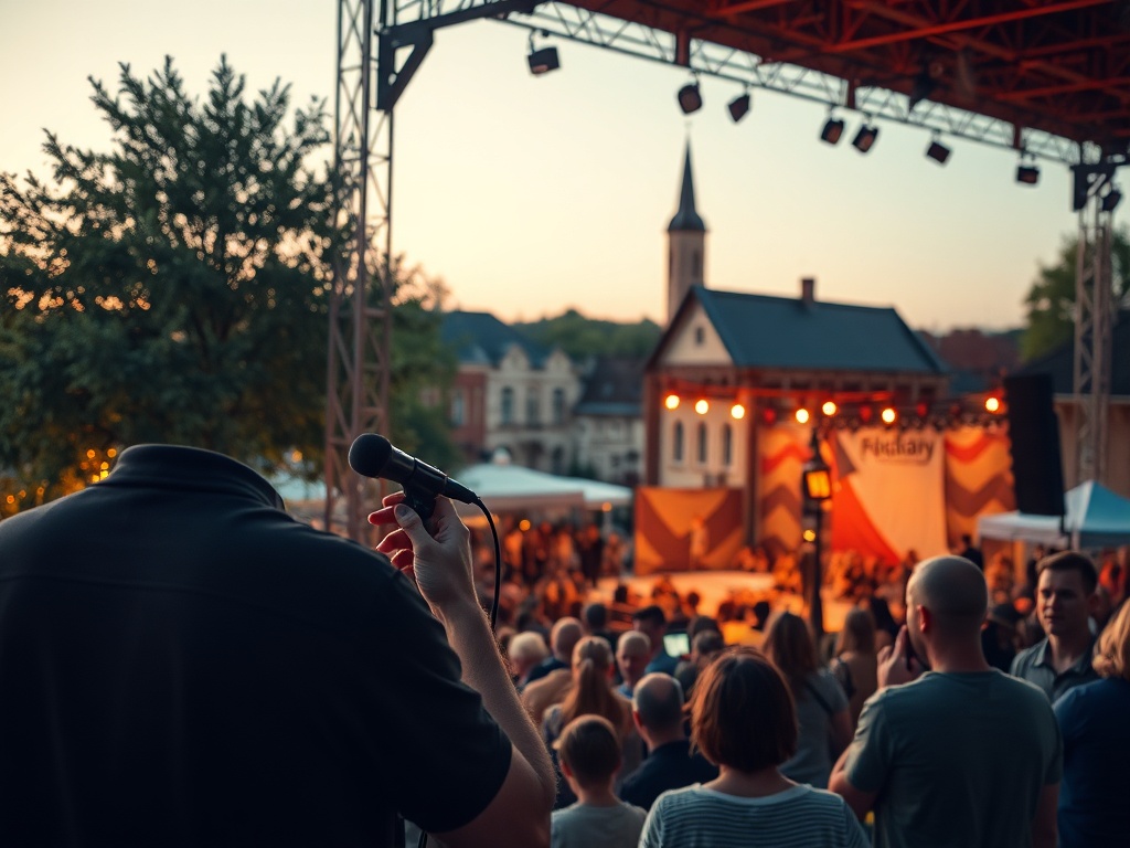 Plac Solny we Wrocławiu podczas Targów Książki Regionalnej Silesiana w maju 2026